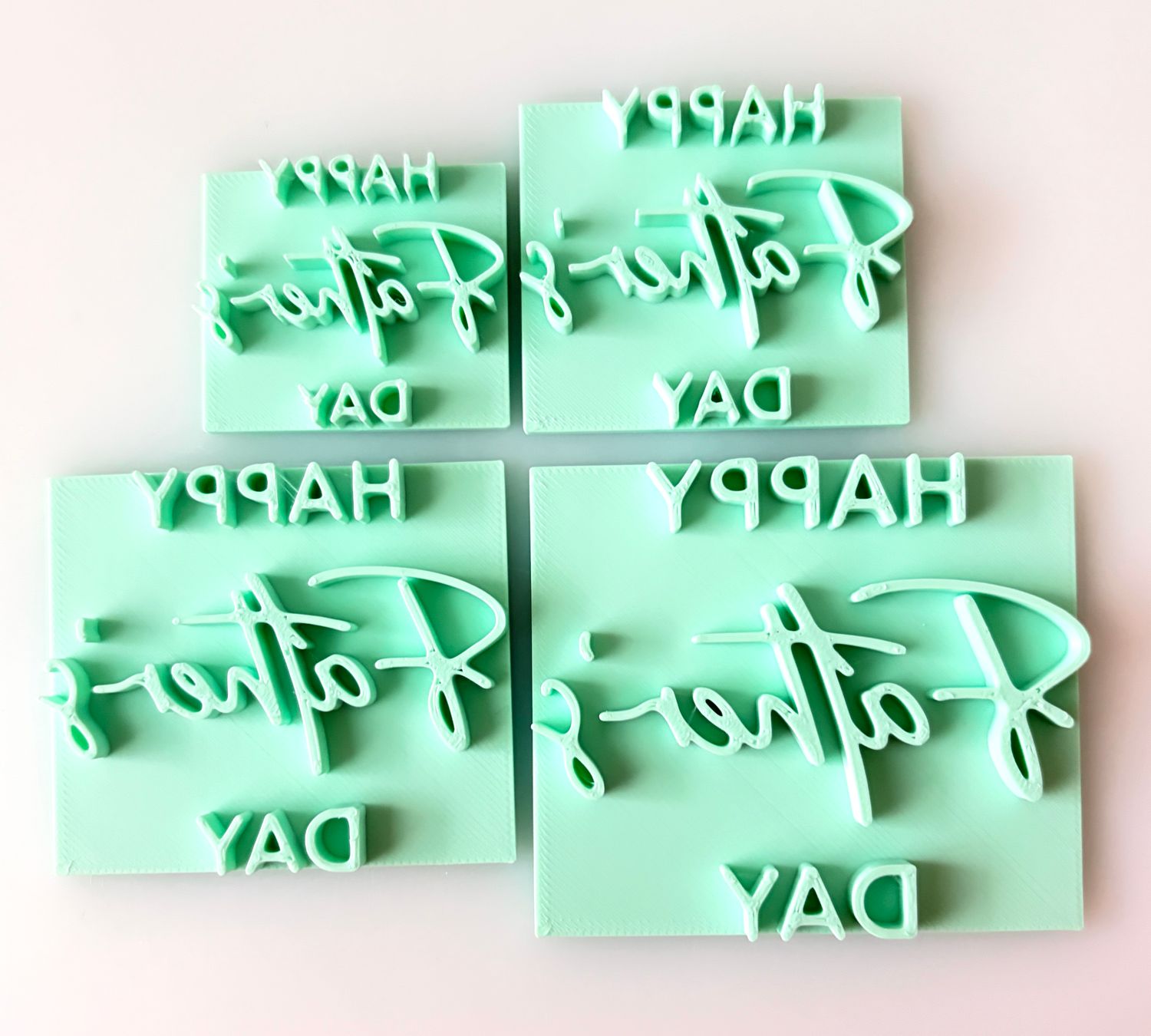 CBS Stamps Σφραγίδα  ''Happy Father's Day'' Σχέδιο 1
