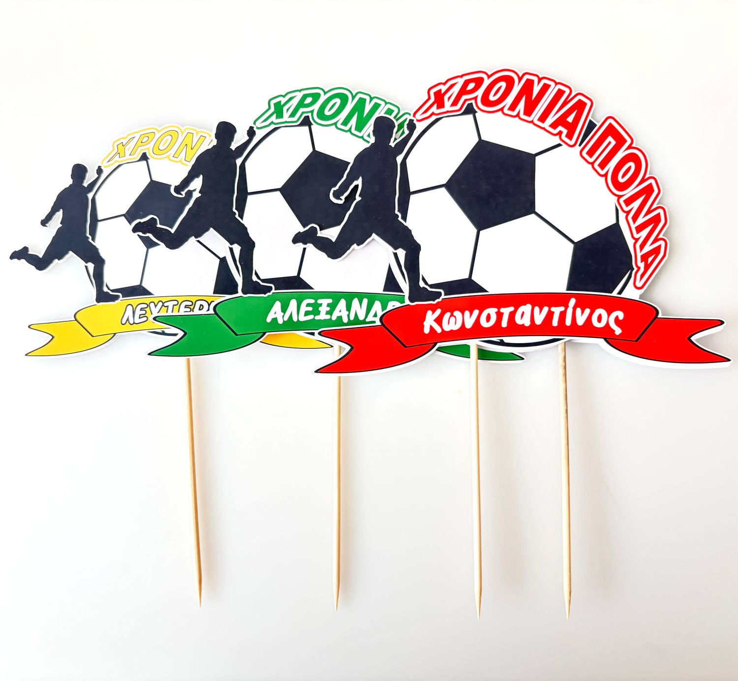 CBS Topper Εξατομικευμένο Τόπερ Τούρτας FOOTBALL TOPPER-Τόπερ Ποδοσφαίρου