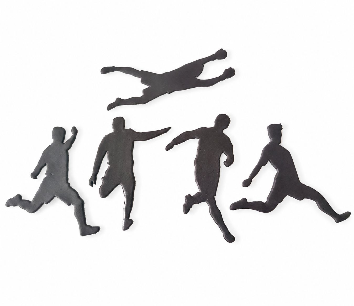 CBS Set of 5 FOOTBALLER SILHOUETTE CUTTERS- Σετ 5 κουπάτ Φιγούρες Ποδοσφαίρου