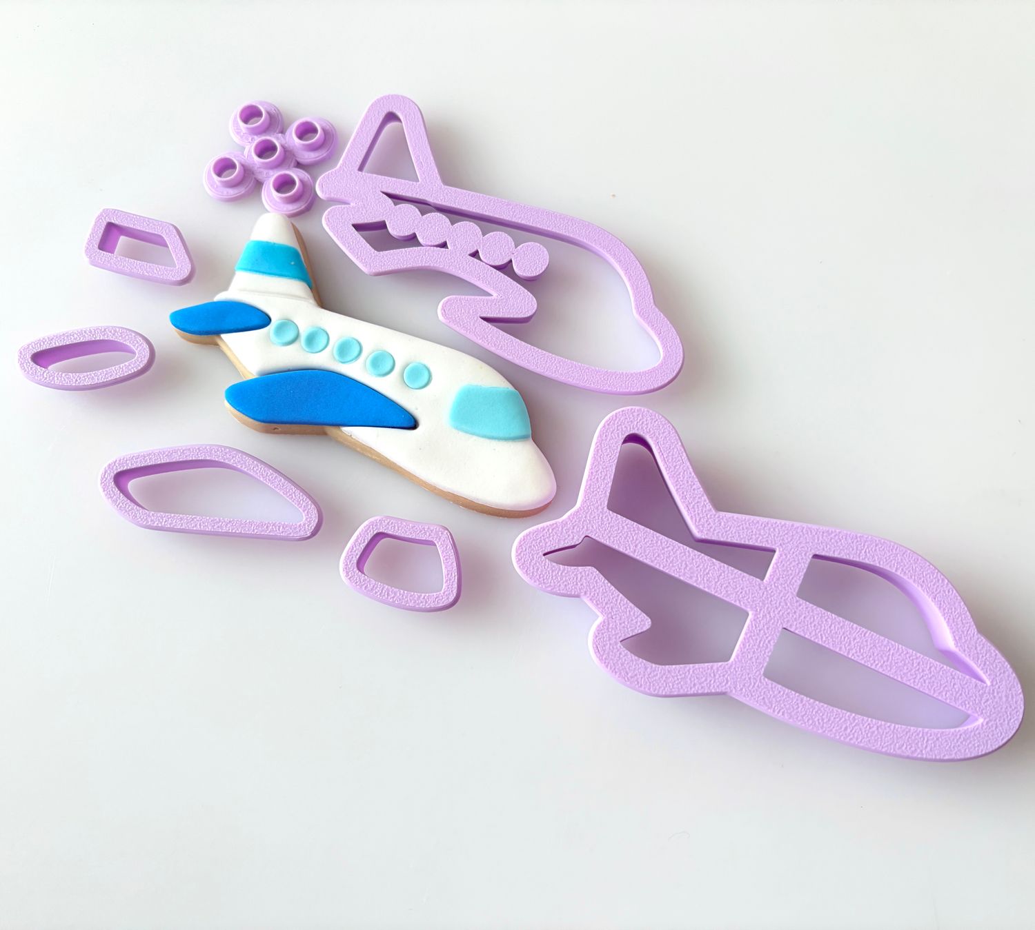 CBS Σετ 7 τμχ κουπάτ AIRPLANE Design 2- Κουπάτ