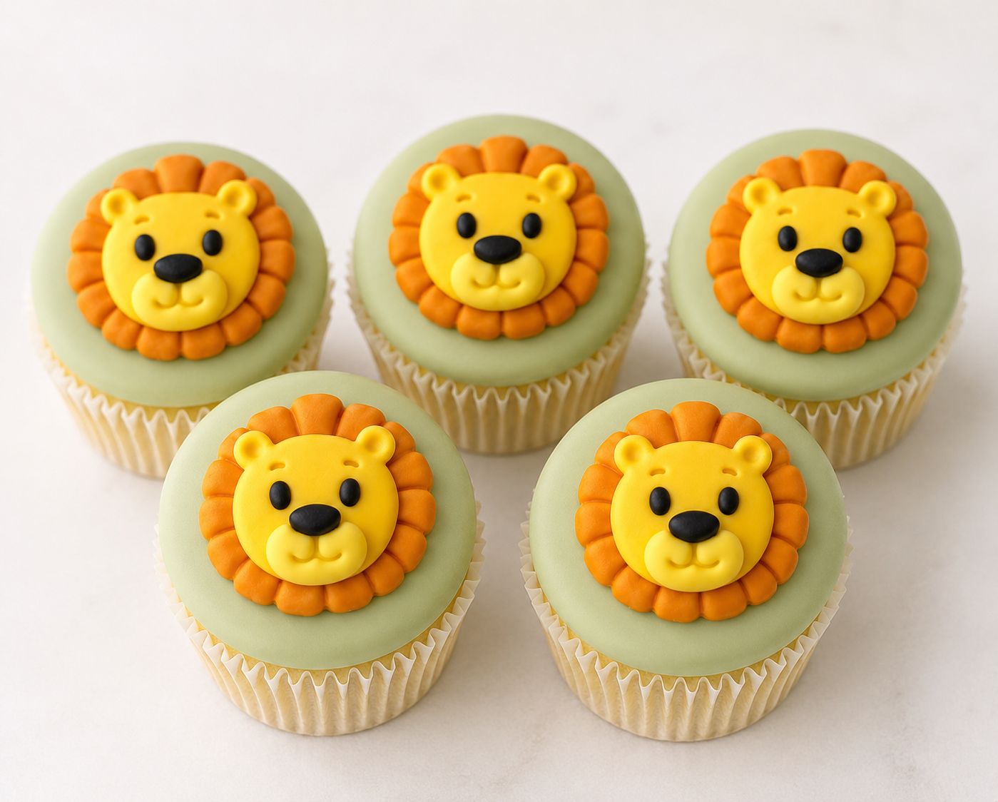 CBS Mini Cutters -MINI LION Design 2 -Σετ 5 κουπάτ