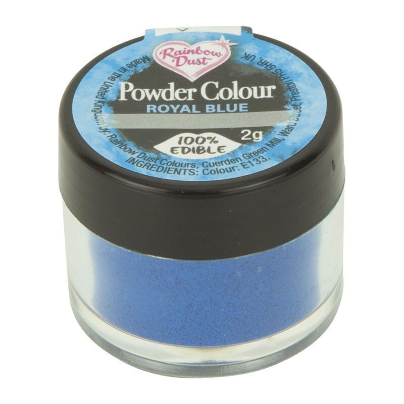 SALE!!! Rainbow Dust Edible Dust -Matt ROYAL BLUE -Βρώσιμη Σκόνη Ματ Βασιλικό Μπλε ΑΝΑΛΩΣΗ ΚΑΤΑ ΠΡΟΤΙΜΗΣΗ 31/12/2026