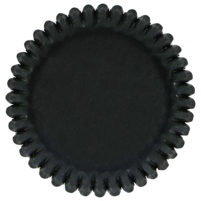 FUNCAKES Cupcake Cases -MINI BLACK - Μίνι Θήκες Ψησίματος για Κάπκεϊκς 100τεμ