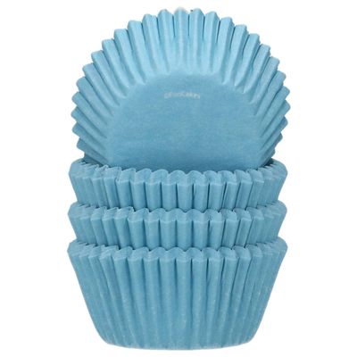 FUNCAKES Cupcake Cases -MINI LIGHT BLUE - Μίνι Θήκες Ψησίματος για Κάπκεϊκς 100τεμ