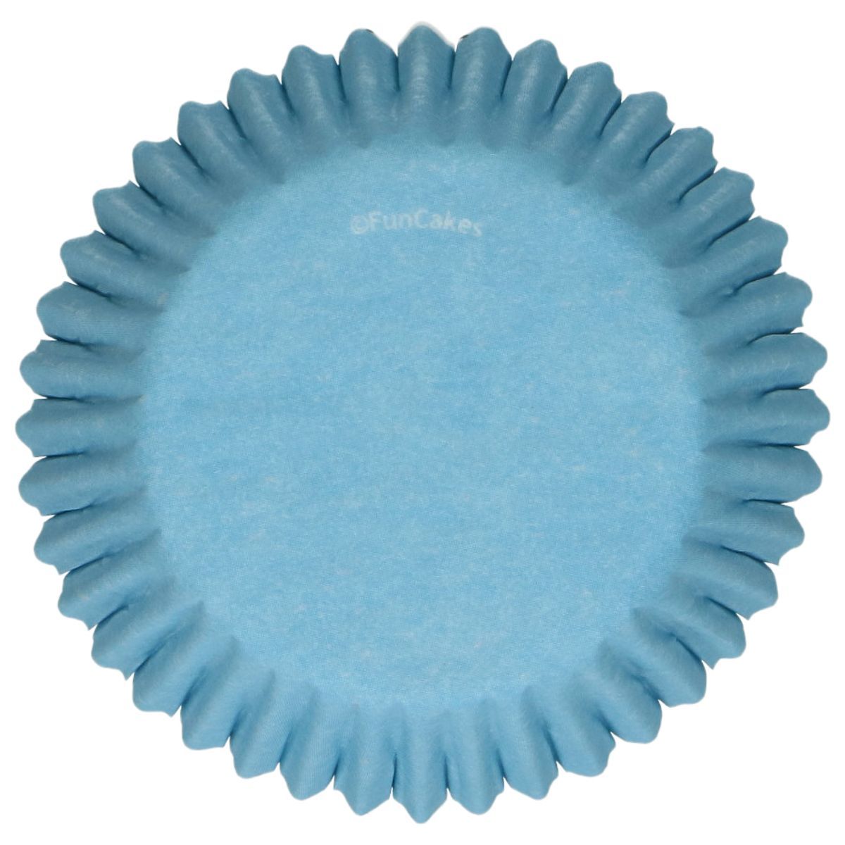 FUNCAKES Cupcake Cases -MINI LIGHT BLUE - Μίνι Θήκες Ψησίματος για Κάπκεϊκς 100τεμ
