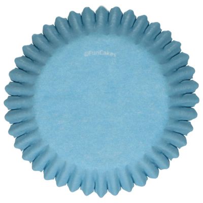 FUNCAKES Cupcake Cases -MINI LIGHT BLUE - Μίνι Θήκες Ψησίματος για Κάπκεϊκς 100τεμ