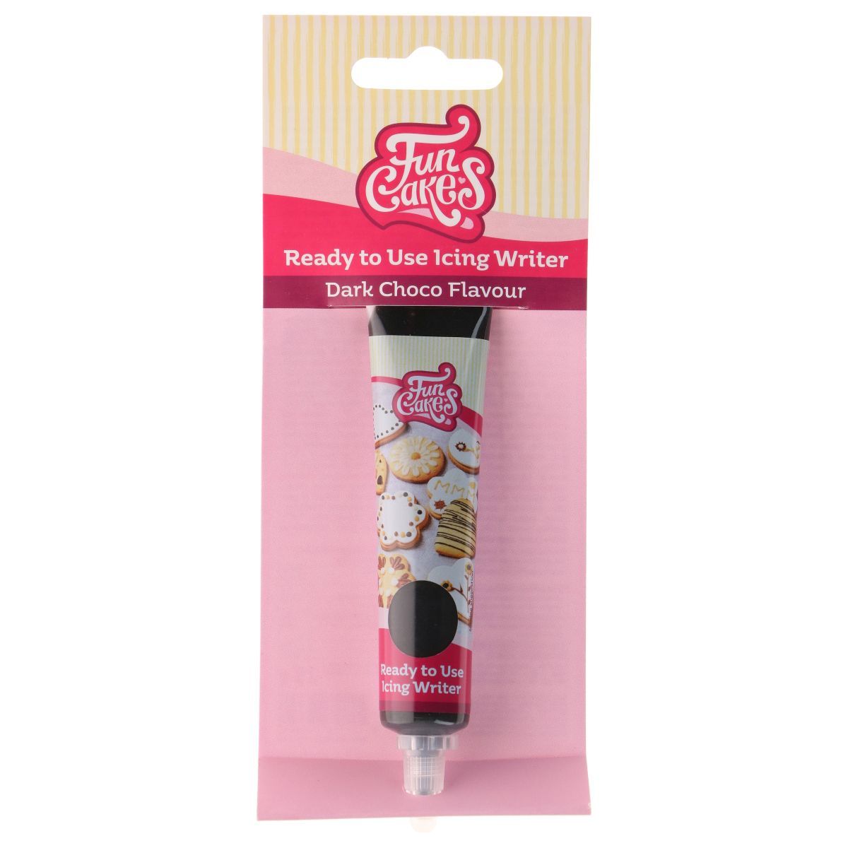 Funcakes Ready To Use Icing Writer 25g DARK CHOCOLATE -Γλάσο