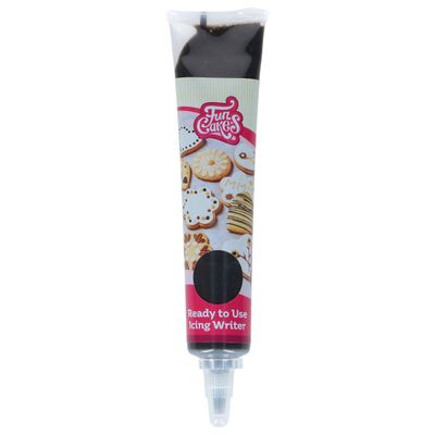 Funcakes Ready To Use Icing Writer 25g DARK CHOCOLATE -Γλάσο