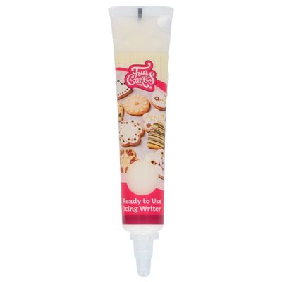 Funcakes Ready To Use Icing Writer 25g WHITE CHOCOLATE -Γλάσο