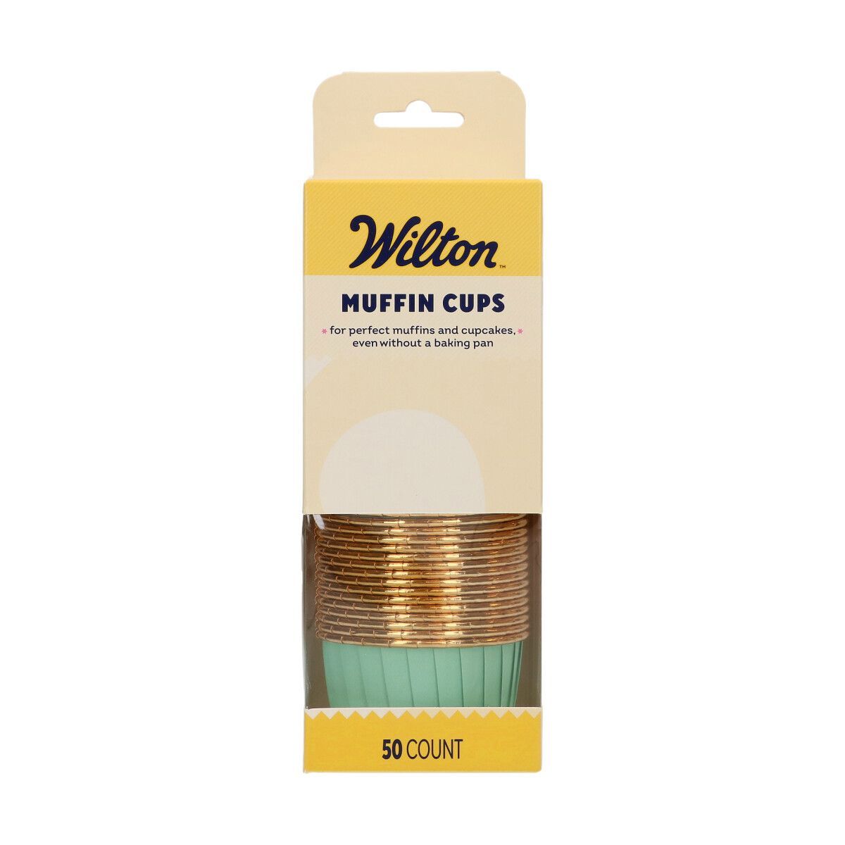 Wilton Muffin Cups AQUA -Κυπελάκια Ψησίματος 50 τεμ