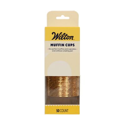Wilton Muffin Cups BROWN -Κυπελάκια Ψησίματος 50 τεμ