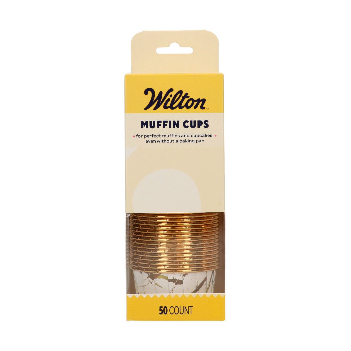 Wilton Muffin Cups MARBLE WHITE -Κυπελάκια Ψησίματος 50 τεμ