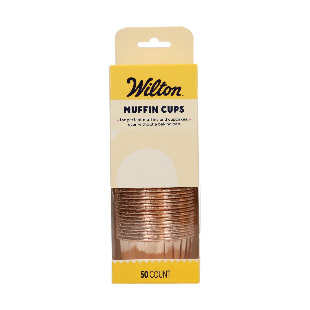 Wilton Muffin Cups VINTAGE GOLD -Κυπελάκια Ψησίματος 50 τεμ