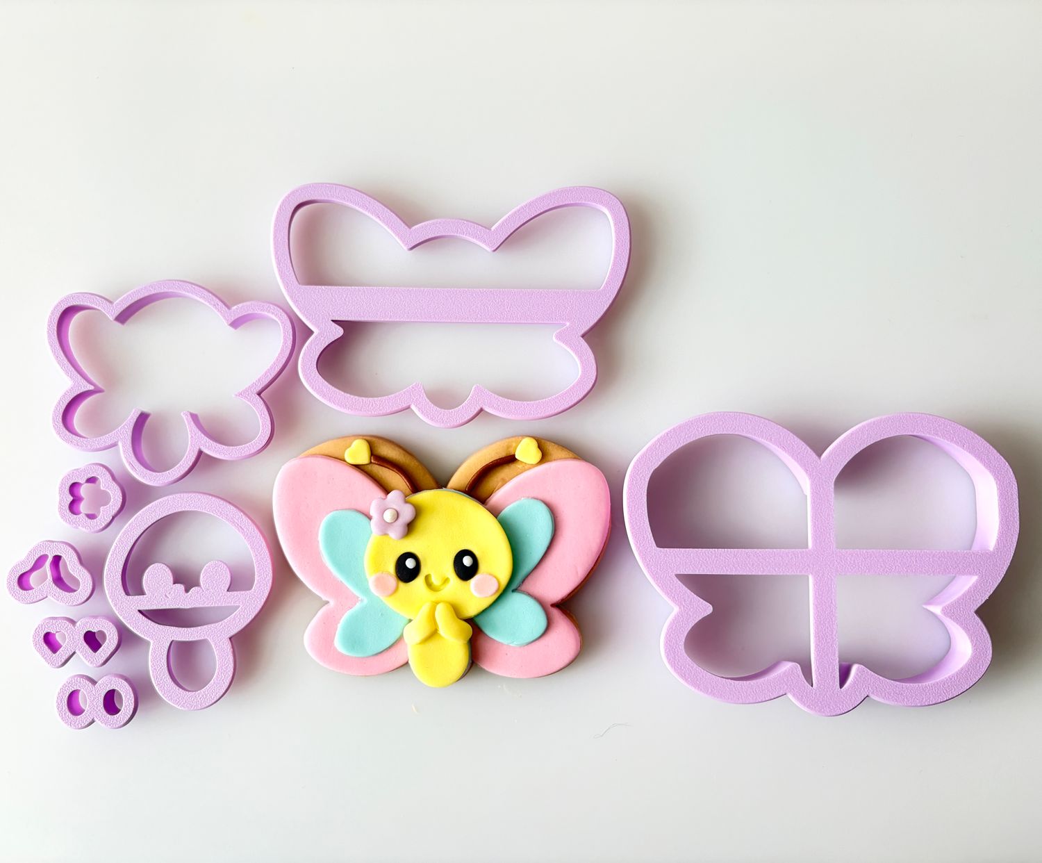 CBS Cutter Set BUTTERFLY Design 1 -Σετ 8 Κουπάτ Πεταλούδα