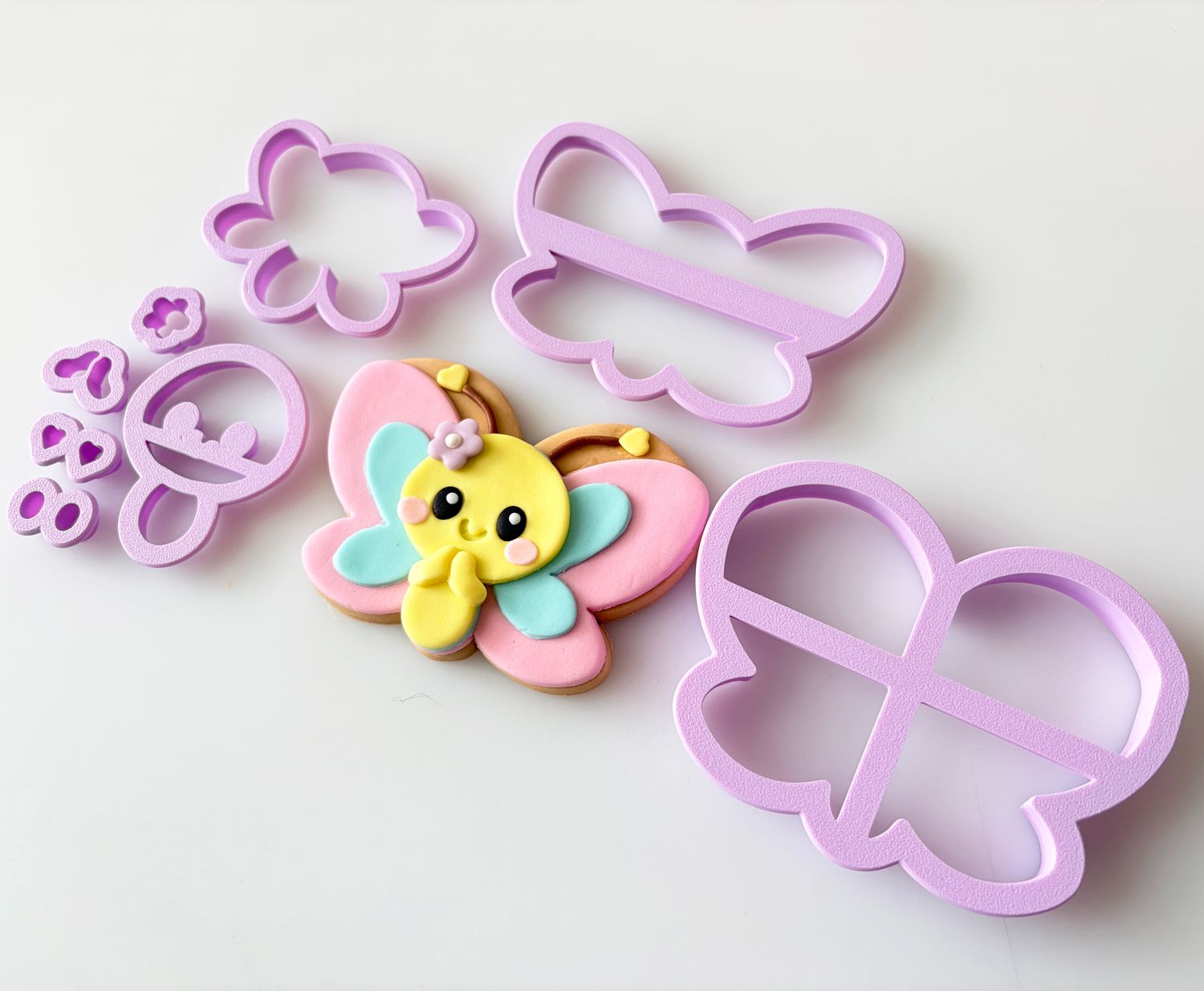 CBS Cutter Set BUTTERFLY Design 1 -Σετ 8 Κουπάτ Πεταλούδα