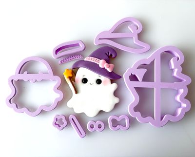 CBS Σετ 9 τμχ κουπάτ CUTE GHOST  -