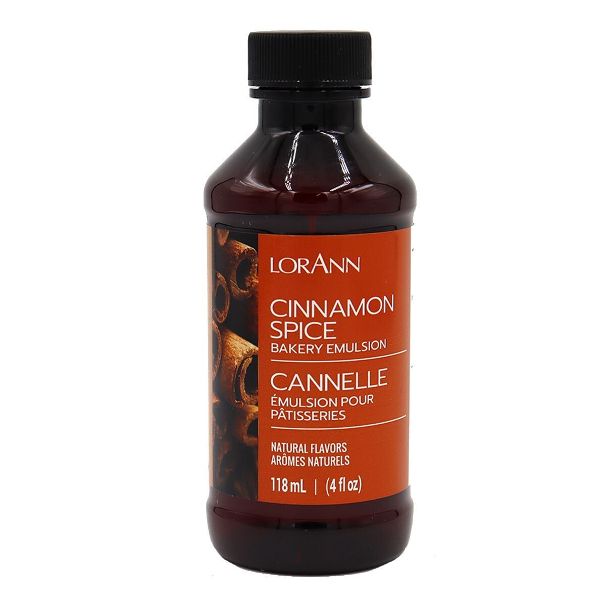 SALES!!!Lorann Bakery Emulsion -CINNAMON SPICE -Γαλάκτωμα Ζαχαροπλαστικής Κανέλα 118ml-ΑΝΑΛΩΣΗ ΚΑΤΑ ΠΡΟΤΙΜΗΣΗ 10/2026