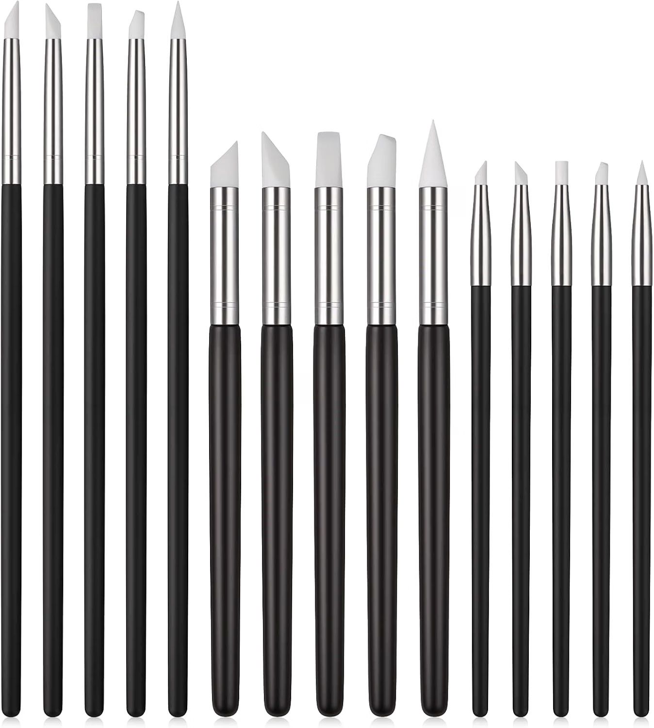 Silicone Brushes 15τμχ