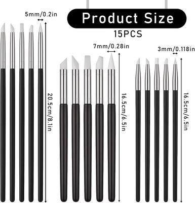 Silicone Brushes 15τμχ