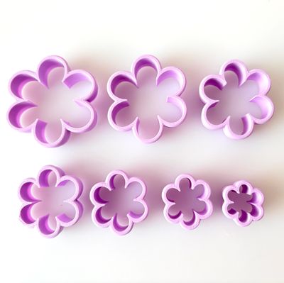 CBS Multi-Set -FLOWERS Design 1 -Σετ 7 Κουπάτ 2-5εκ ΜΑΡΓΑΡΙΤΕΣ