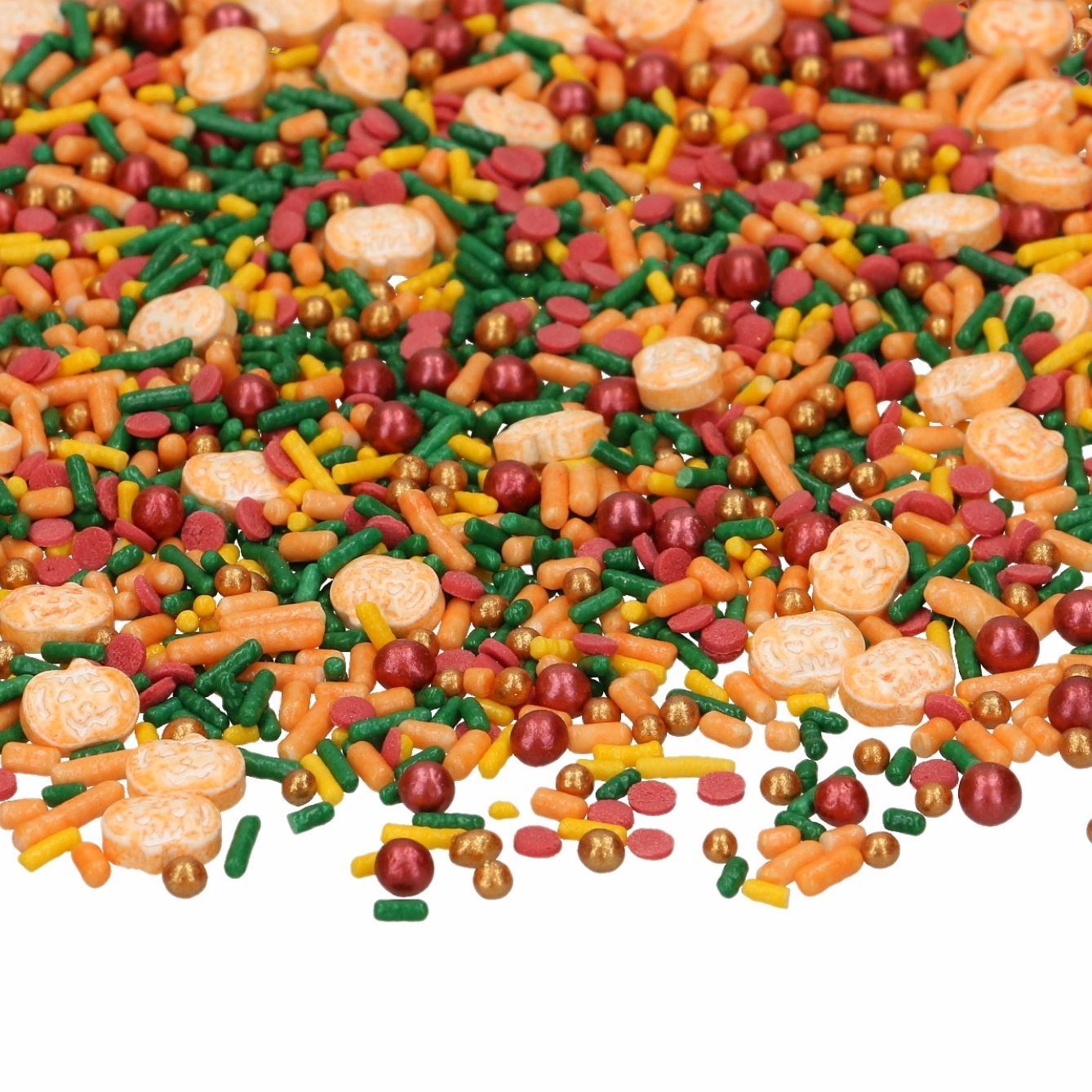 FunCakes 3D Sprinkle Medley - PUMPKIN GLOW 70g Ζαχαρωτά