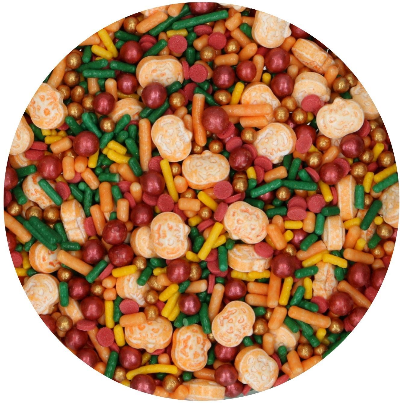 FunCakes 3D Sprinkle Medley - PUMPKIN GLOW 70g Ζαχαρωτά