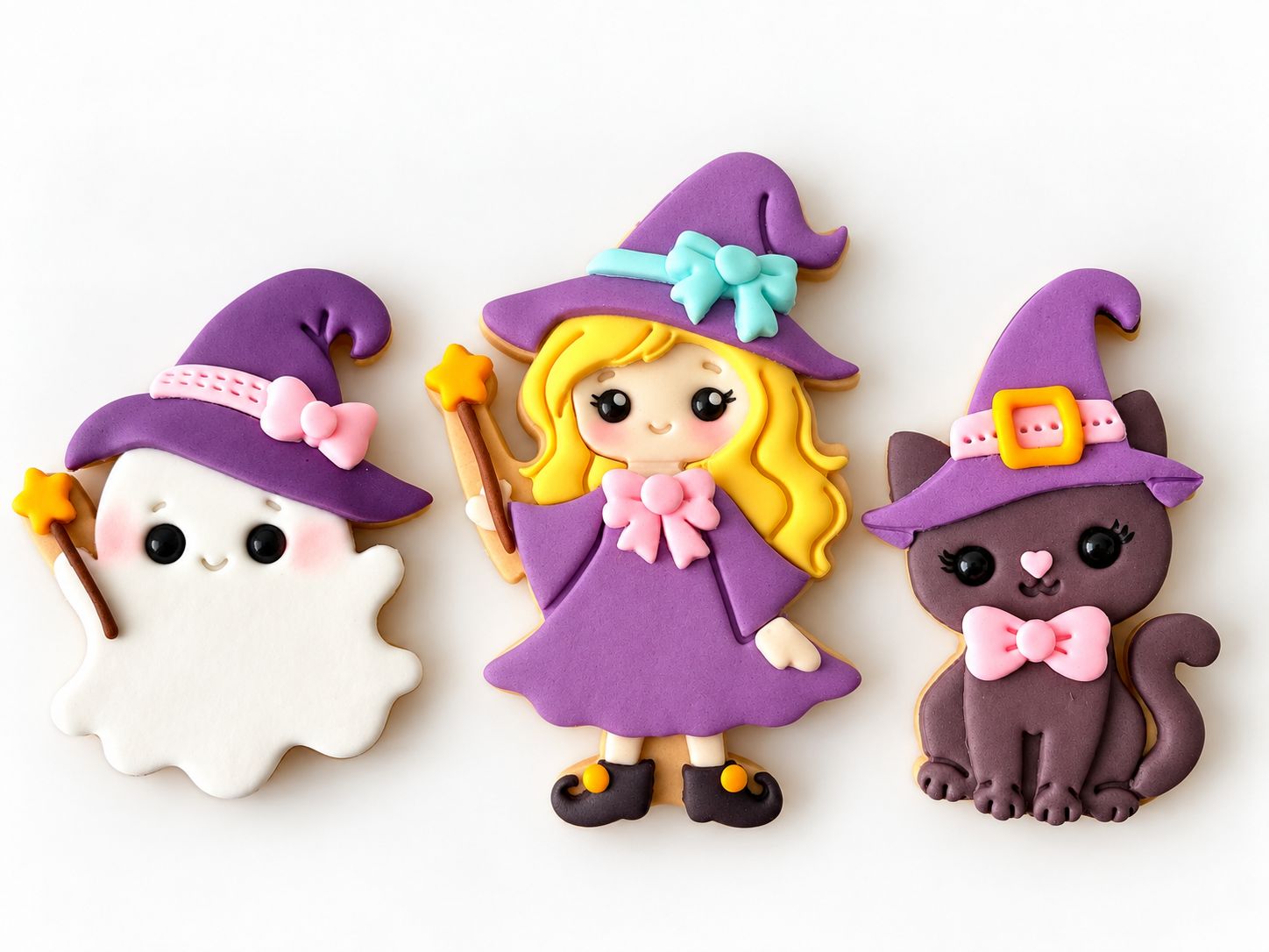 CBS Σετ 12 τμχ κουπάτ CUTE WITCH