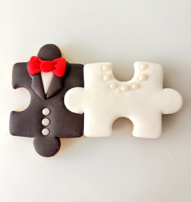 CBS Σετ 7 τμχ κουπάτ BRIDE &amp; GROOM PUZZLE- Νύφη &amp; Γαμπρός παζλ