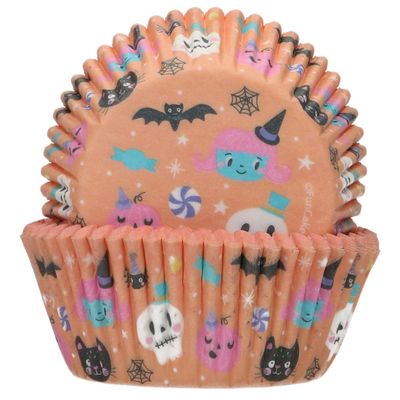 FunCakes Cupcake Cases -SWEET MONSTERS -Halloween - Θήκες Ψησίματος ΓΛΥΚΑ ΤΕΡΑΤΑΚΙΑ 48 τεμ
