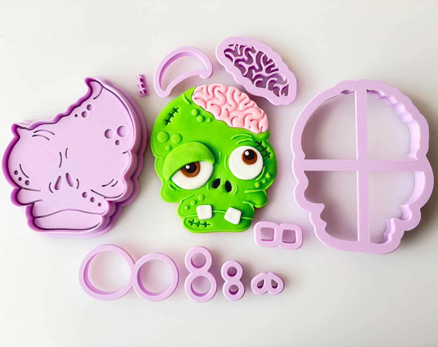 CBS Σετ 11 τμχ κουπάτ ZOMBIE Design 1