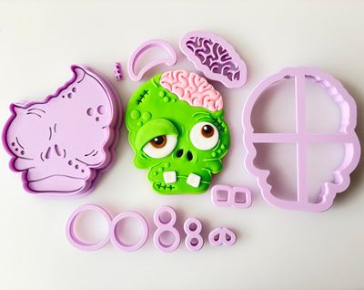 CBS Σετ 11 τμχ κουπάτ ZOMBIE Design 1 -Ζόμπι