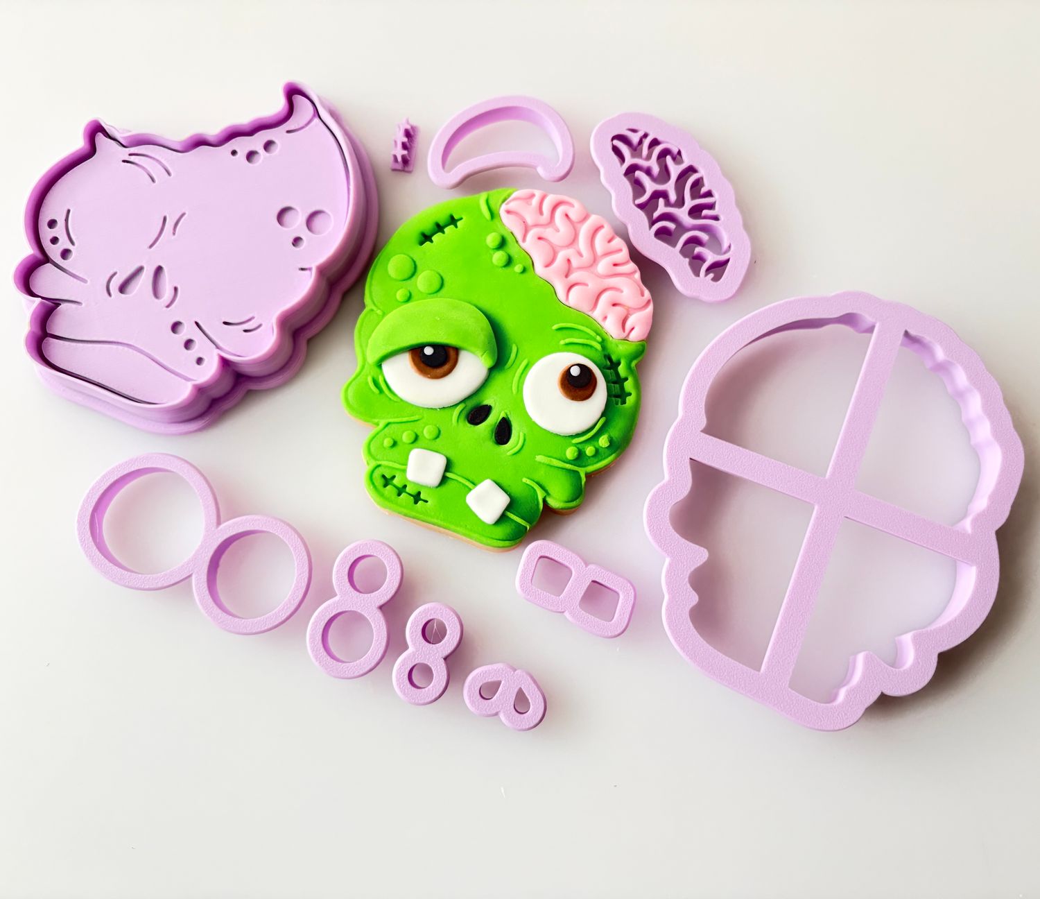CBS Σετ 11 τμχ κουπάτ ZOMBIE Design 1