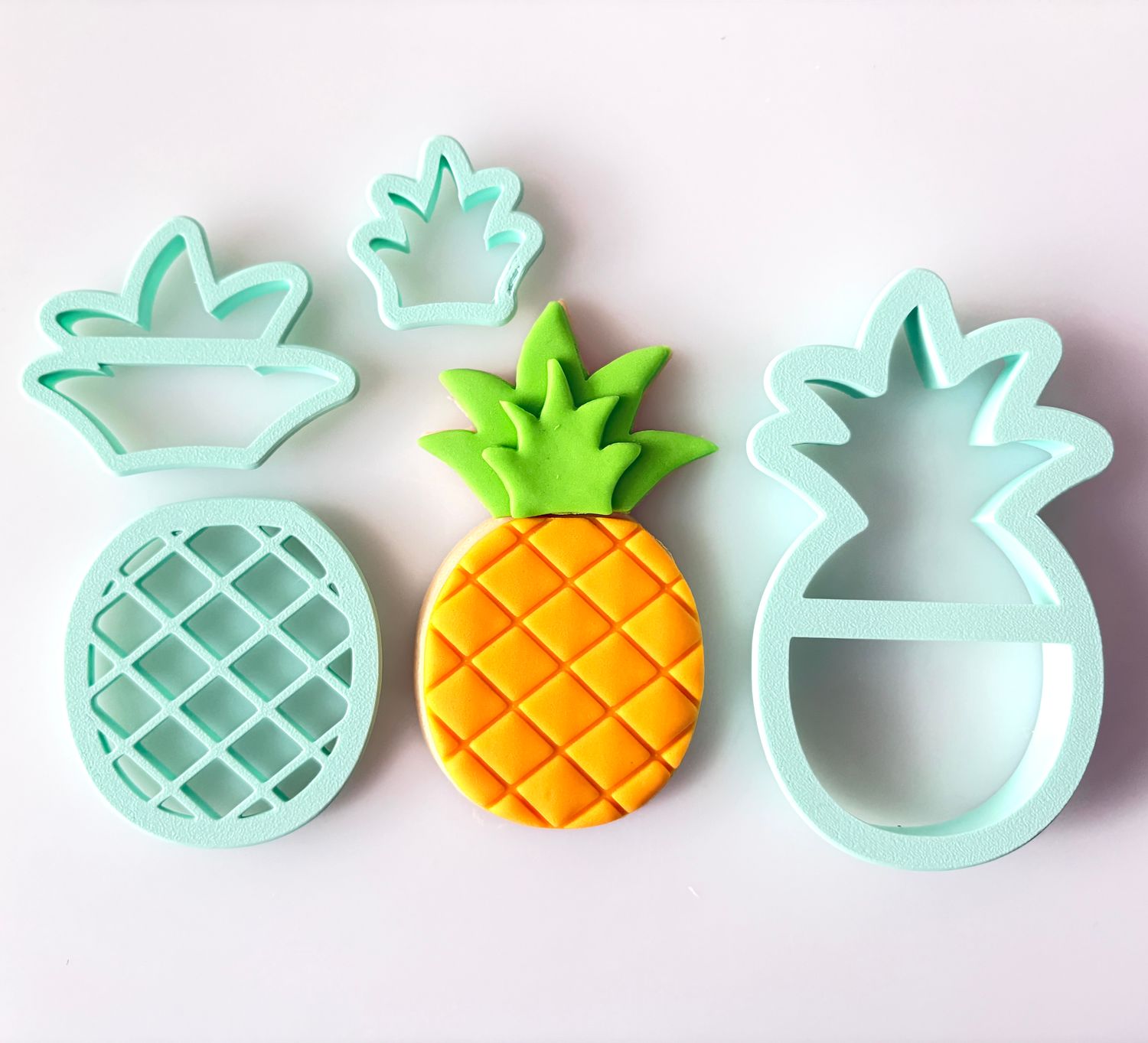 CBS Σετ 4 τμχ κουπάτ PINEAPPLE