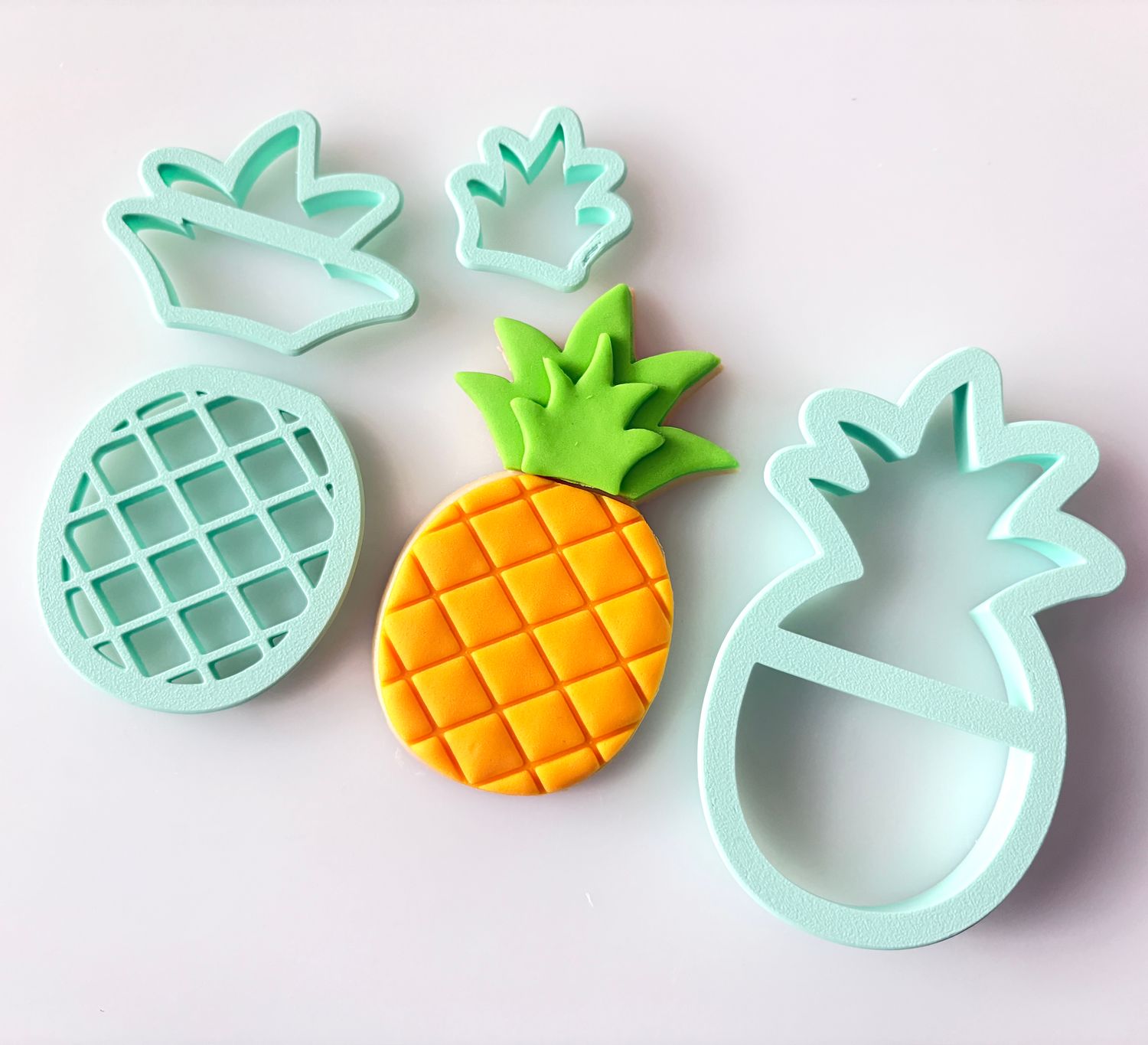 CBS Σετ 4 τμχ κουπάτ PINEAPPLE