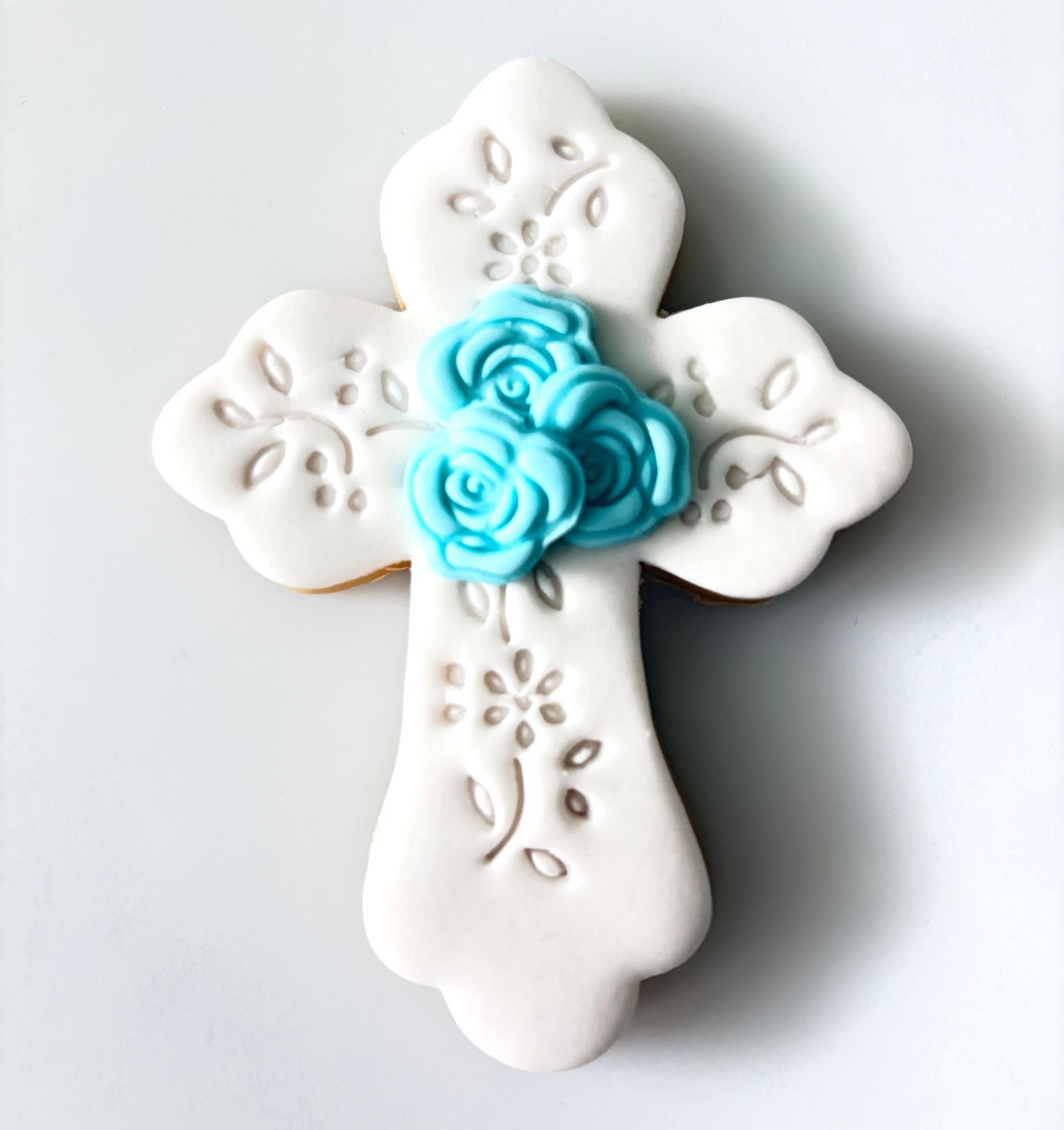 CBS Σετ 4 τμχ κουπάτ ELEGANT FLORAL CROSS