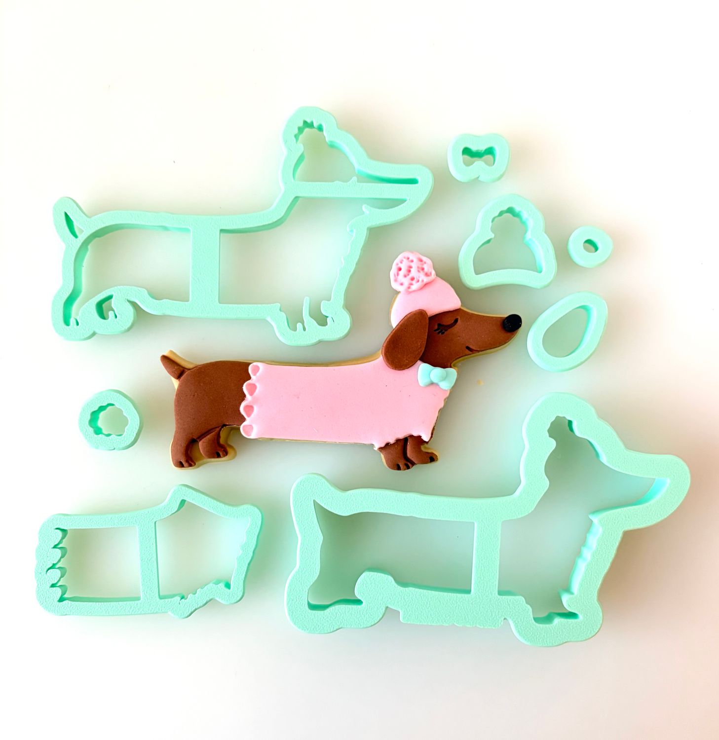 CBS Σετ 8 τμχ κουπάτ SAUSAGE DOG