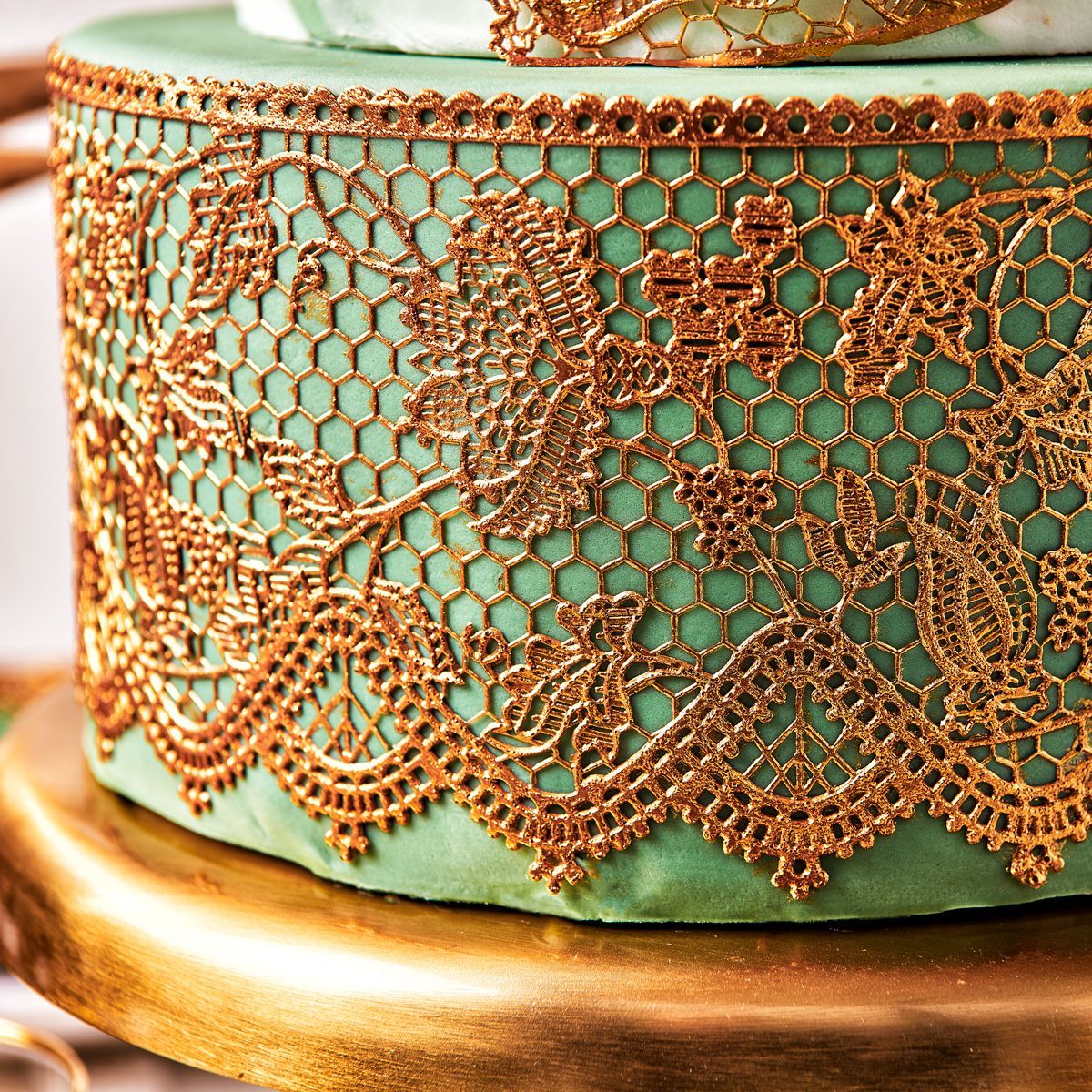 SALES!!!FunCakes Cake Lace Ready to Use Pearl Gold 200 g-Έτοιμο Χρυσό μείγμα Δαντέλας-ΑΝΑΛΩΣΗ ΚΑΤΑ ΠΡΟΤΙΜΗΣΗ 11/26