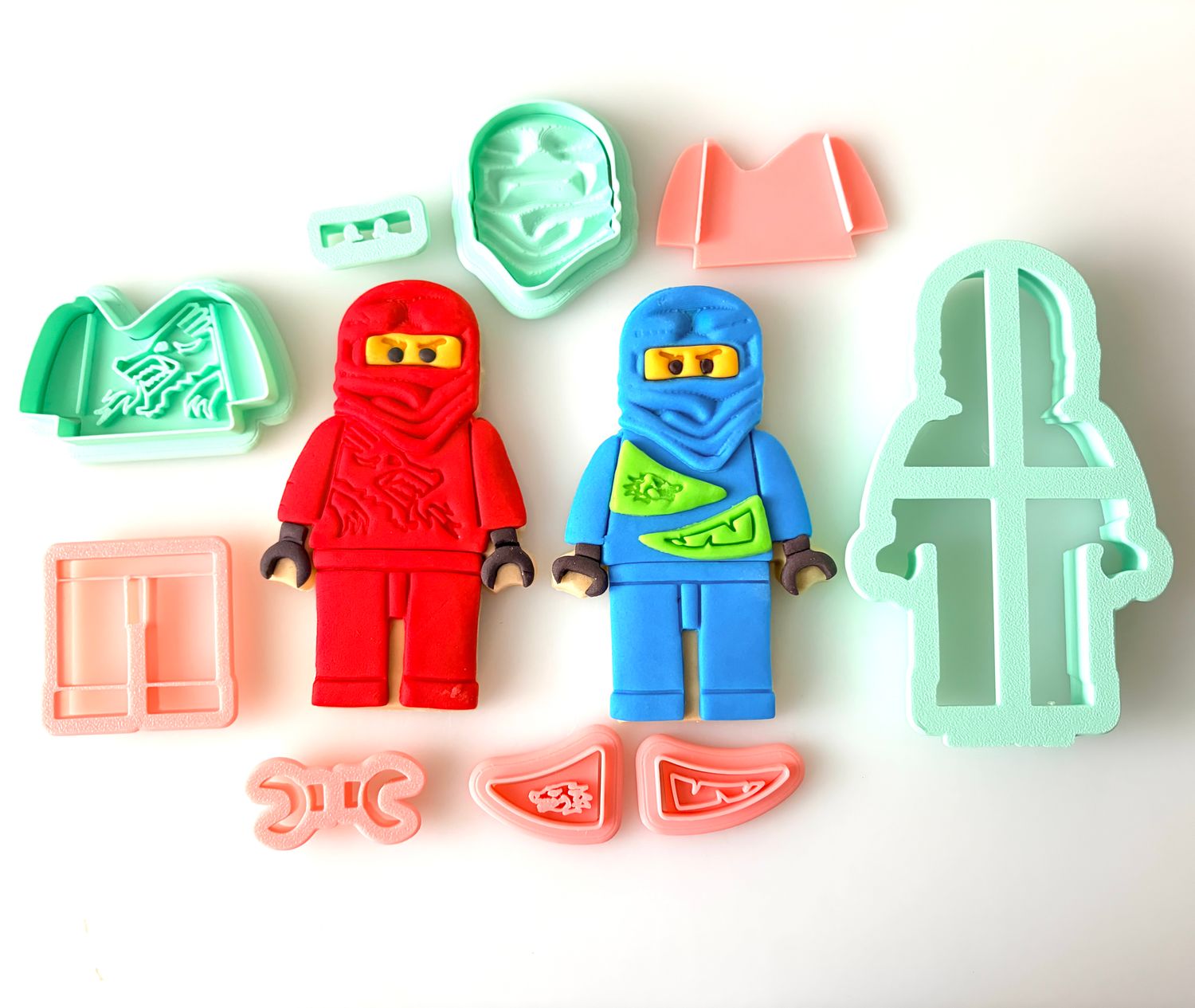 CBS Σετ 13 τμχ κουπάτ LEGO NINJAGO with 2 designs