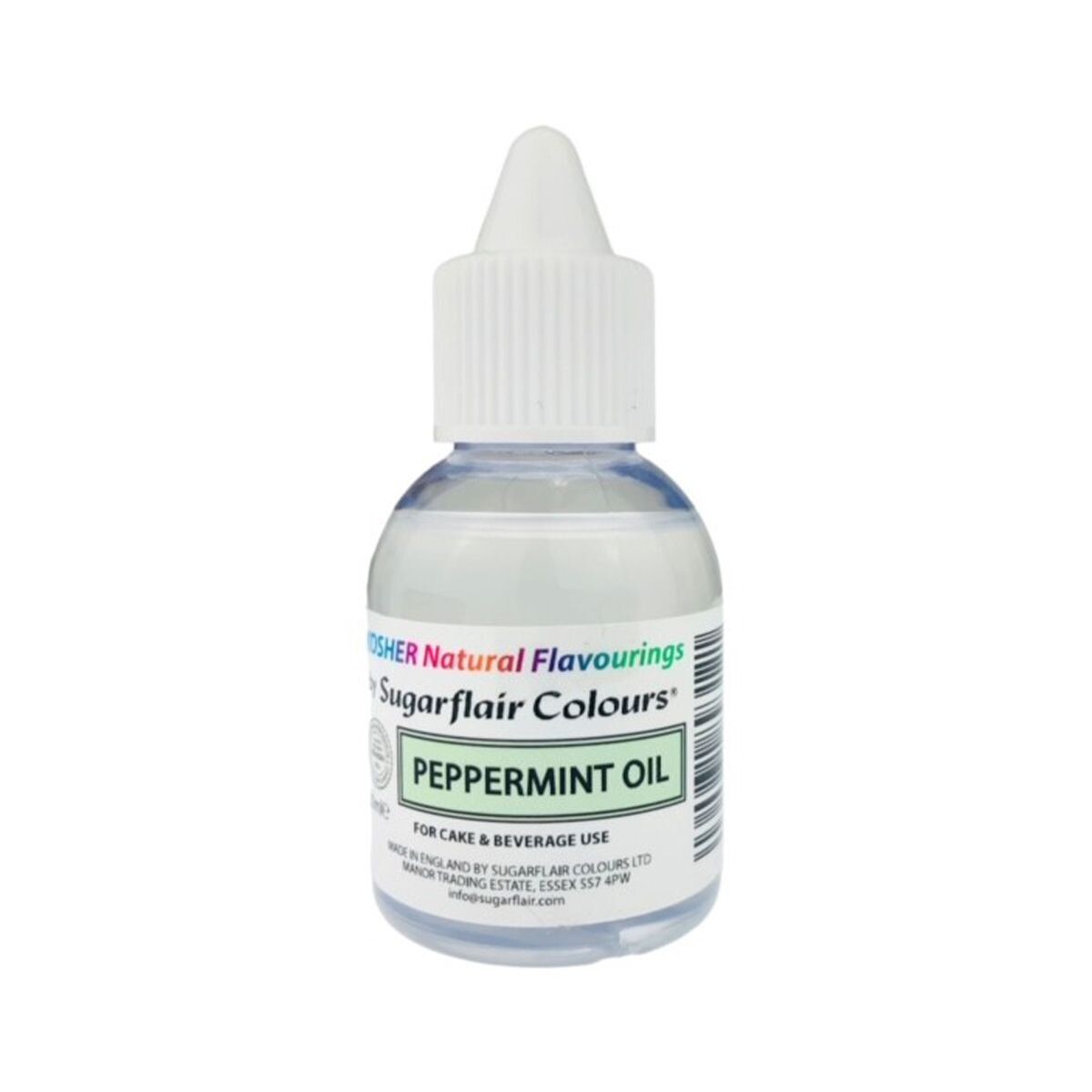 SALES!!!Sugarflair 100% Natural Flavour 30ml -PEPPERMINT OIL - Φυσικό Άρωμα Μέντας-ΑΝΑΛΩΣΗ ΚΑΤΑ ΠΡΟΤΙΜΗΣΗ 12/2026