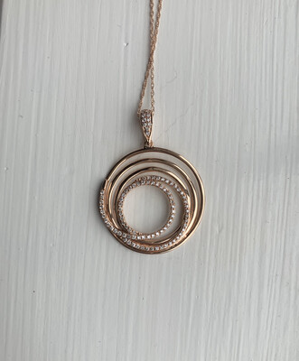 Entwining Circles Necklace