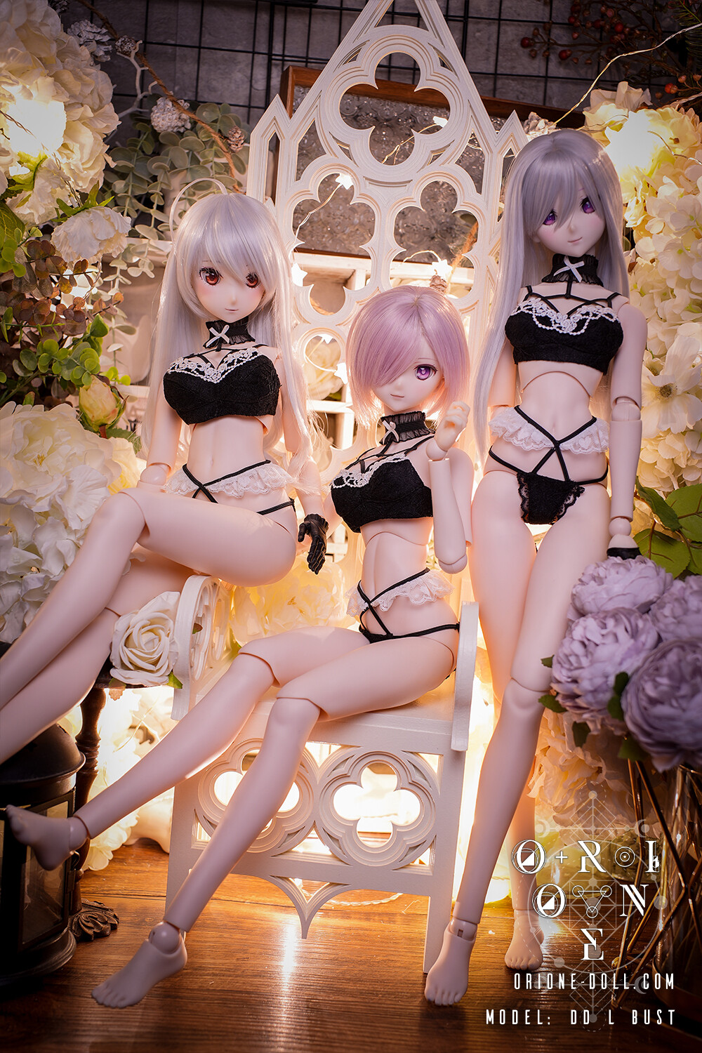 [DD M/L, DDdy] Gardenia - Lingerie set