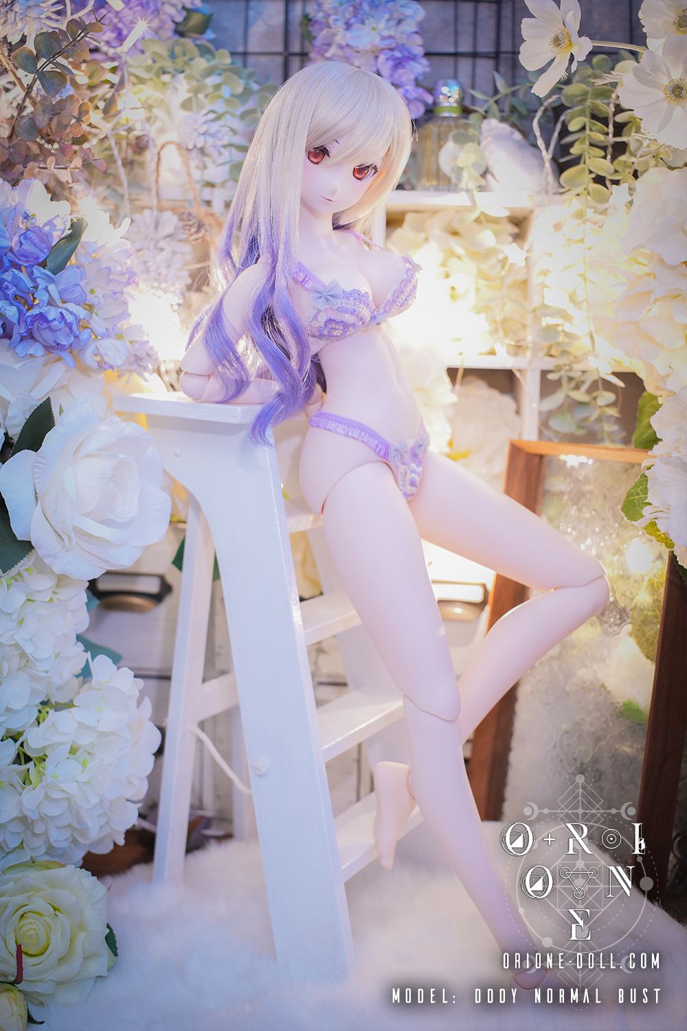 [DD S/M/L, DDdy] Lingerie Set "Rosie"