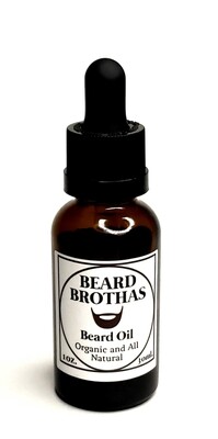 Beard Brothas Premium Organic Beard Oil. Classic Scent.