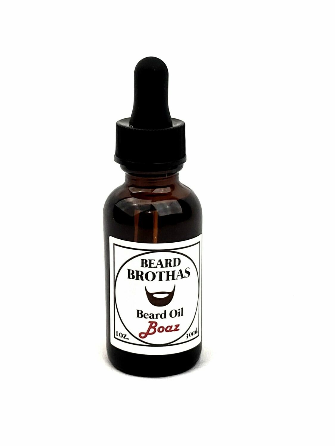Beard Brothas Organic Beard Oil Moisturizer. Boaz Scent.