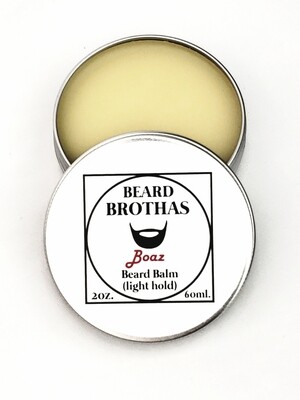 Beard Brothas Premium Beard Balm Moisturizer. Boaz Scent.