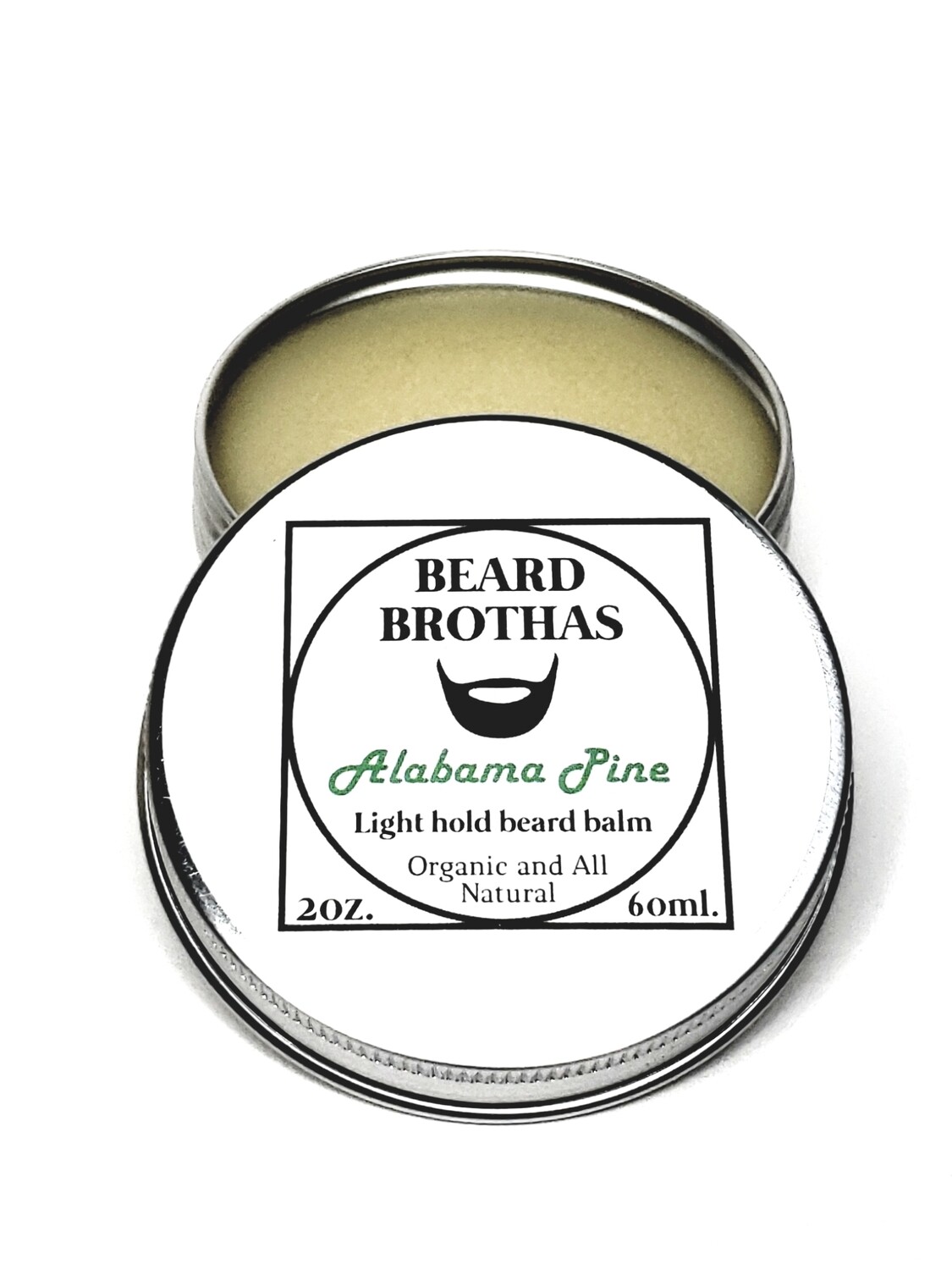 Beard Brothas Beard Balm Moisturizer. Alabama Pine Scent.