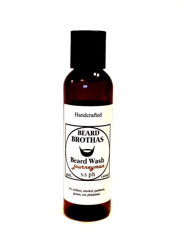 Beard Brothas Beard Wash. Sulfate Free. Journeyman Scent.