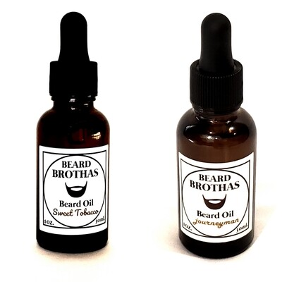 Subscribe and Save 20%. 2 Pack Premium Organic Beard Oils. You Choose the Scent!