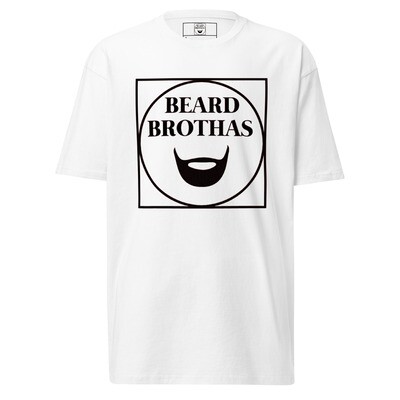 Beard Brothas Premium Heavyweight Logo T-Shirt