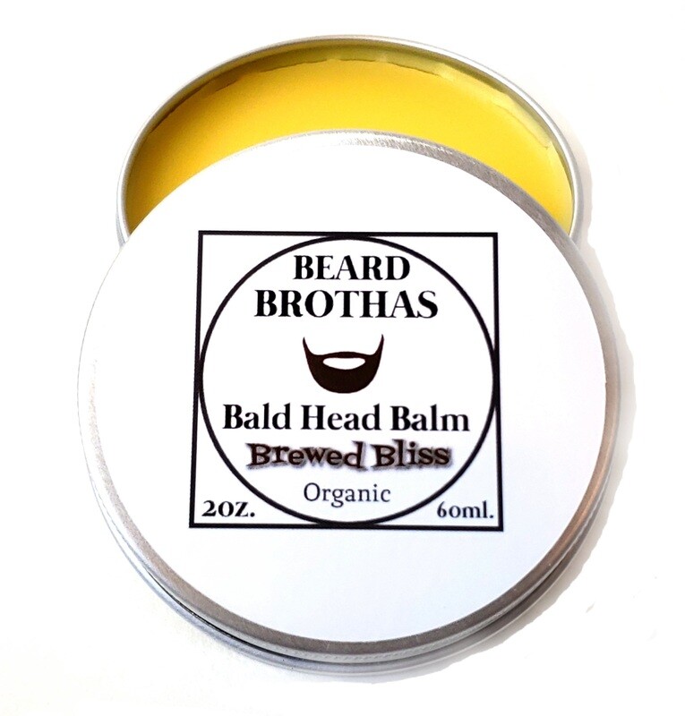 Bald Head Balm Moisturizer. Brewed Bliss.